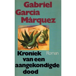 Kroniek van een aangekondigde dood  MAR1