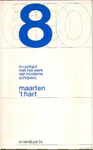 In contact met het werk van moderne schrijvers, deel 8 maarten 't hart SISO 855.6